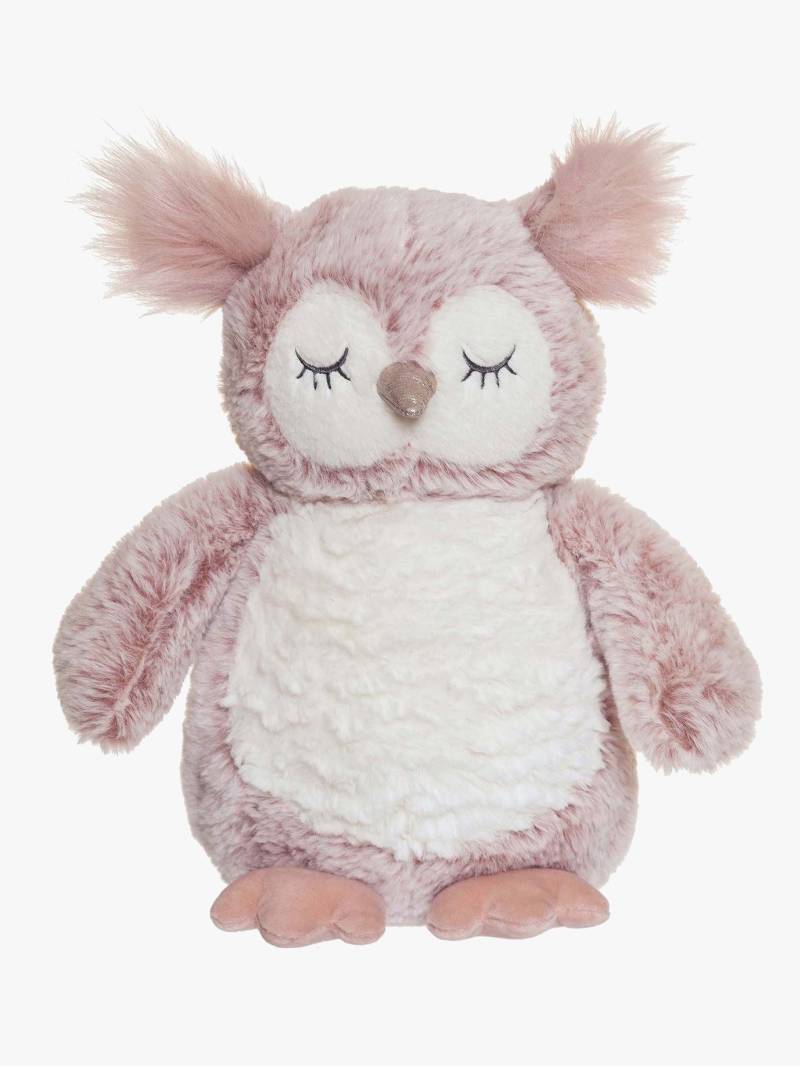 Teddykompaniet Kuscheltier Eule Tove 25 cm, Rosa von Teddykompaniet
