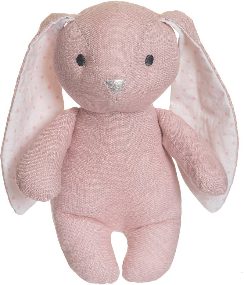 Teddykompaniet Plüschspielzeug Kaninchen Elina 20 cm, Altrosa von Teddykompaniet