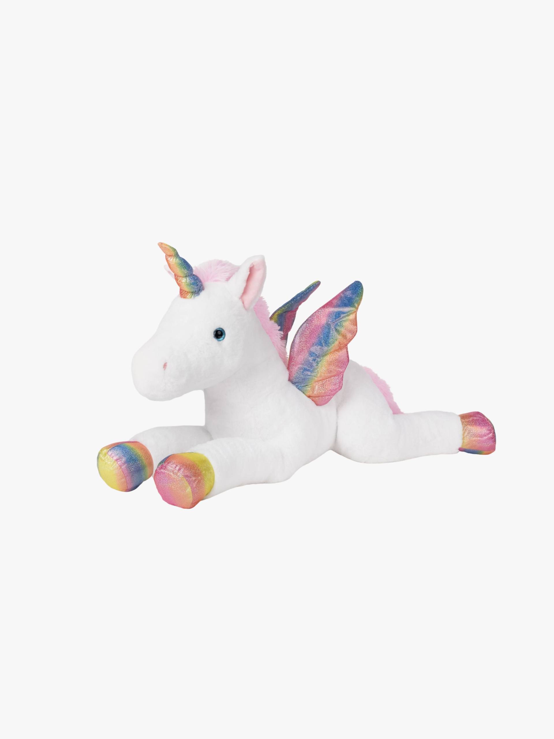 Teddykompaniet Kuscheltier Liegendes Einhorn mit Flügeln 80cm Teddykompaniet Kuscheltier Liegendes Einhorn mit Flügeln 80cm von Teddykompaniet