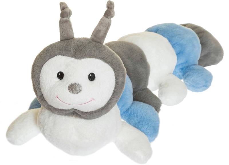 Teddykompaniet Kuscheltier Tausendfüßler 60 cm, Blau von Teddykompaniet