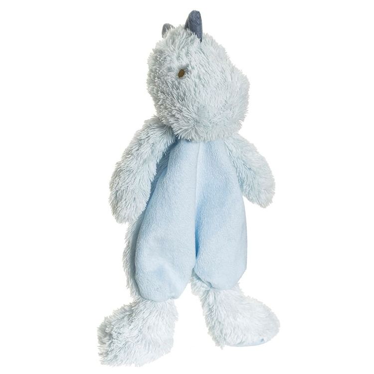 Teddykompaniet Lolli Dinos Schnuffeltuch,Blau von Teddykompaniet