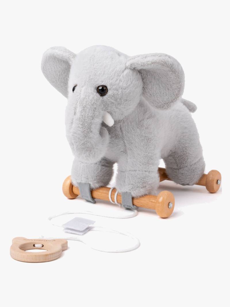 Teddykompaniet Nachziehtier Elefant, Babyspielzeug von Teddykompaniet