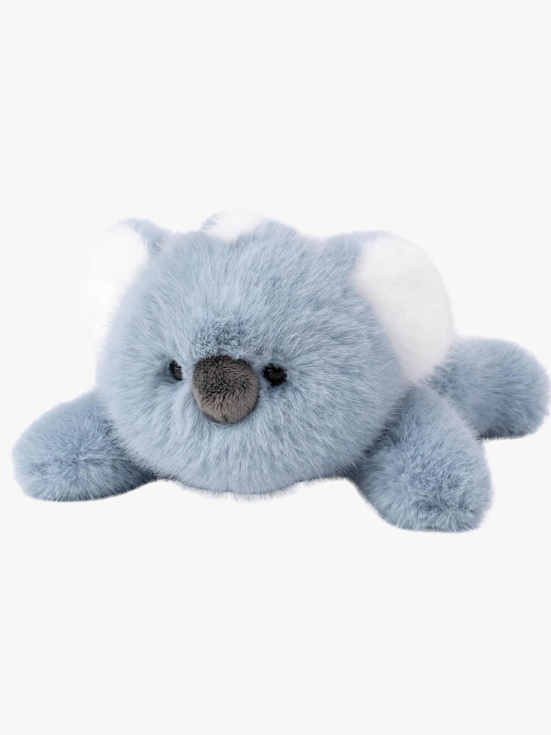 Teddykompaniet Plüschspielzeug Liegender Koala 26 cm, Blau von Teddykompaniet