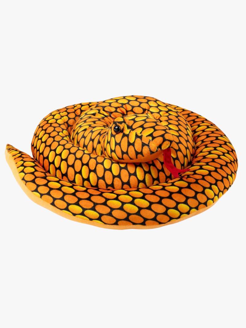 Teddykompaniet Plüschspielzeug Schlange 200 cm, Orange Teddykompaniet Plüschspielzeug Schlange 200 cm, Orange von Teddykompaniet