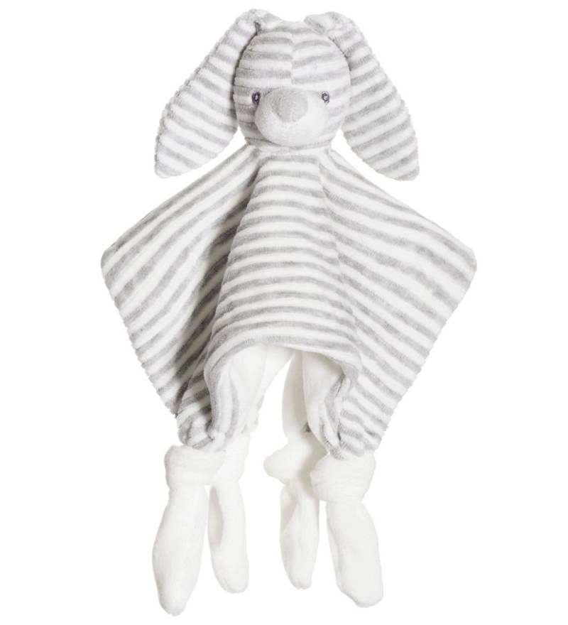 Teddykompaniet Schmusetuch - Kaninchen - Grau/Weiß gestreift - Teddykompaniet - One Size - Schmusetücher Teddykompaniet Schmusetuch - Kaninchen - Grau/Weiß gestreift - Teddykompaniet - One Size - Schmusetücher von Teddykompaniet