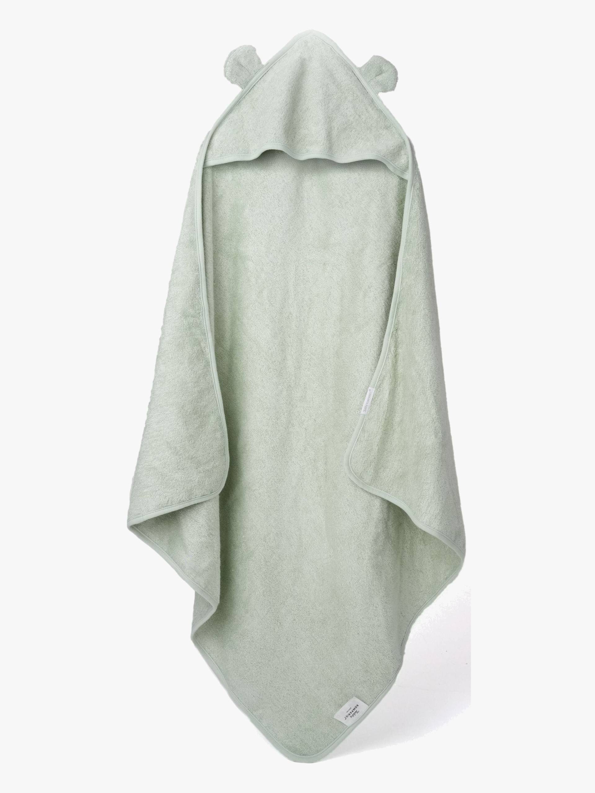 Teddykompaniet Teddy Badecape, Linden Flower Green Teddykompaniet Teddy Badecape, Linden Flower Green von Teddykompaniet