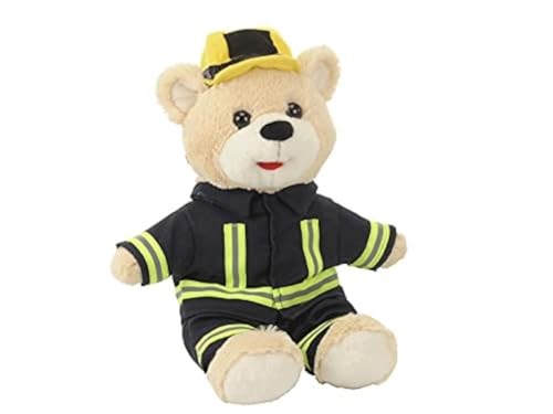 Feuerwehrmann 27 cm sitzend Teddybär Kuscheltier Feuerwehr Stofftier Feuerwehrmann 27 cm sitzend Teddybär Kuscheltier Feuerwehr Stofftier von Teddys Rothenburg