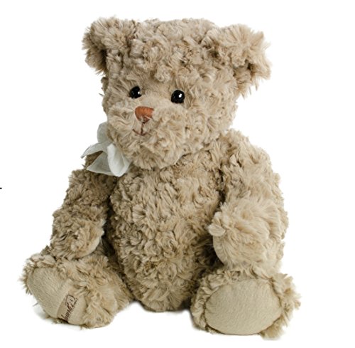 Kuscheltier Kuschelteddybär Teddybär 7843 Harry, Teddybär mit weißer Schleife, 35 cm, Teddy, Plüschteddybär von Teddys Rothenburg
