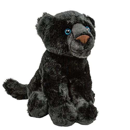 Teddys Rothenburg Kuscheltier Panther 30 cm sitzend Plüschtier Stofftier schwarzer Leopard/Jaguar von Teddys Rothenburg
