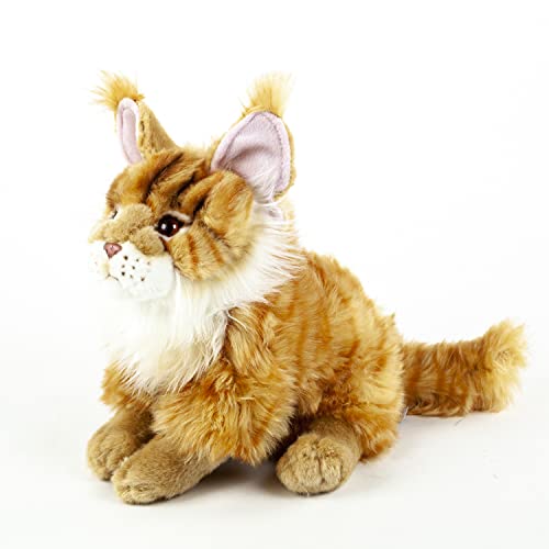 Maine Coon Katze Kuscheltier 25 cm sitzend rot getigert Uni-Toys Maine Coon Katze Kuscheltier 25 cm sitzend rot getigert Uni-Toys von Teddys Rothenburg