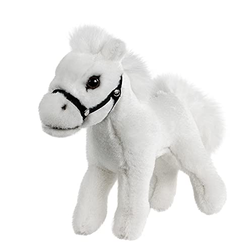 Teddys Rothenburg Pferd Wolke weiß 20 cm Kuscheltier Pony Schimmel von Teddys Rothenburg