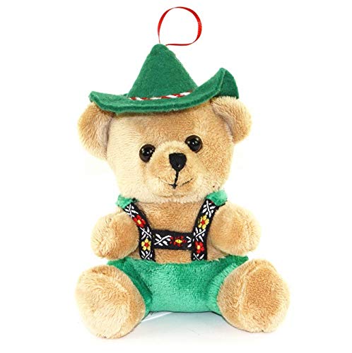 Teddybär Tracht Alois braun/grün mit Lederhose und Hut 15cm Plüschteddybär Teddybär Tracht Alois braun/grün mit Lederhose und Hut 15cm Plüschteddybär von Teddys Rothenburg