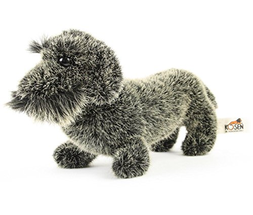 Teddys Rothenburg Kösen, Dackel, Zausel, 23 cm, stehend, grau, Plüschdackel Teddys Rothenburg Kösen, Dackel, Zausel, 23 cm, stehend, grau, Plüschdackel von Teddys Rothenburg