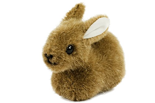 Teddys Rothenburg Kösen, Hase, Minitier, 11 cm, sitzend, braun, Plüschhase von Teddys Rothenburg