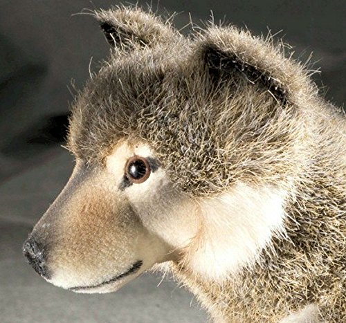 Teddys Rothenburg Kösen, Wolf, 19 cm, stehend, schwarz/braun, Plüschwolf Teddys Rothenburg Kösen, Wolf, 19 cm, stehend, schwarz/braun, Plüschwolf von Teddys Rothenburg