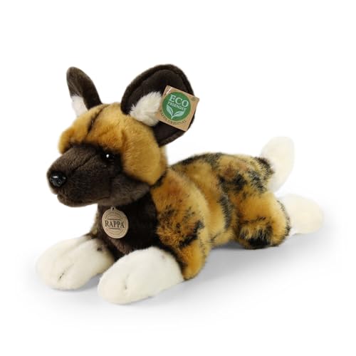 Teddys Rothenburg Kuscheltier Afrikanischer Wildhund liegend braun/schwarz/weiß 28 cm Plüschtier Plüschhund Teddys Rothenburg Kuscheltier Afrikanischer Wildhund liegend braun/schwarz/weiß 28 cm Plüschtier Plüschhund von Teddys Rothenburg