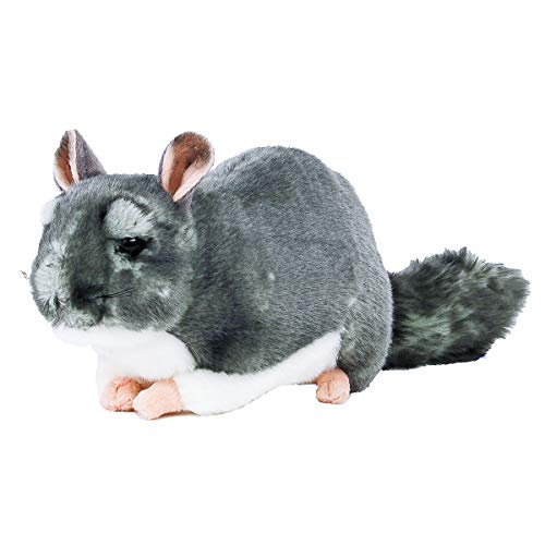Teddys Rothenburg Kuscheltier Chinchilla grau 28 cm Plüschchinchilla Uni-Toys von Teddys Rothenburg