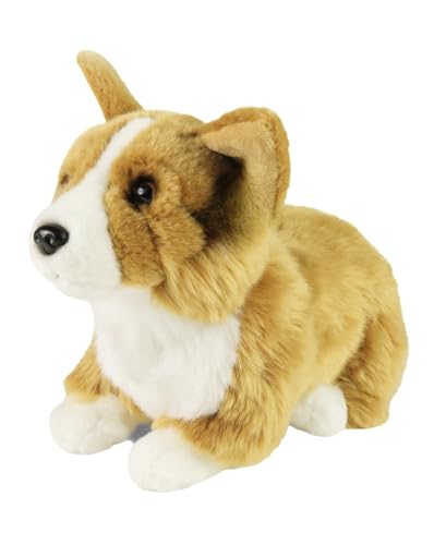 Teddys Rothenburg Kuscheltier Hund Corgi Hellbraun/weiß 32 cm Plüschhund Plüschtier von Teddys Rothenburg