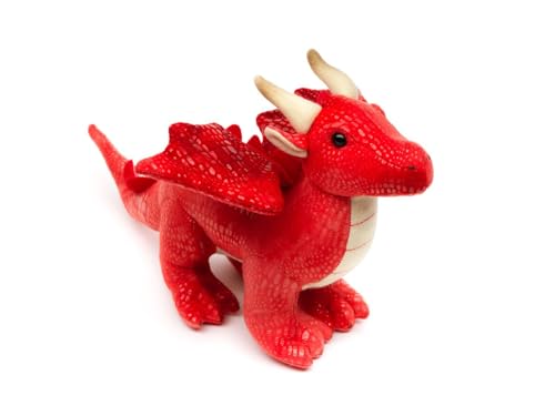Teddys Rothenburg Kuscheltier Drache 20 cm rot Plüschdrache Plüschtier von Teddys Rothenburg