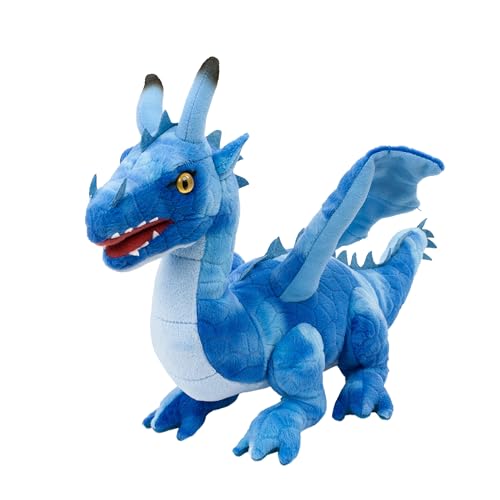 Kuscheltier Drache blau 40 cm Plüschtier Plüschdrache von Teddys Rothenburg