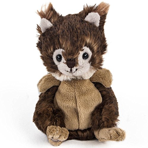 Teddys Rothenburg Kuscheltier Eichhörnchen Brunis braun 15 cm Plüscheichhörnchen von Teddys Rothenburg