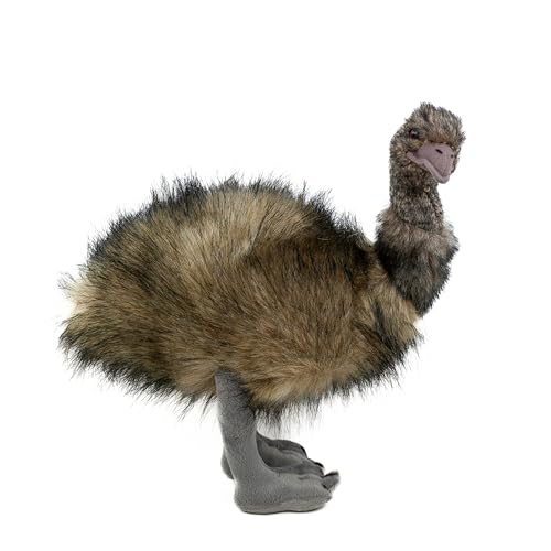 Teddys Rothenburg Kuscheltier Emu stehend grau 38 cm Plüschemu Plüschtier von Teddys Rothenburg