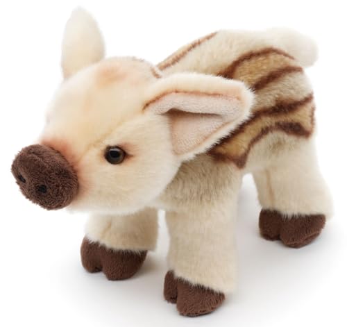 Teddys Rothenburg Kuscheltier Frischling stehend beige/braun 20 cm Plüschfrischling Plüschtier von Teddys Rothenburg