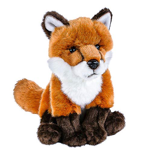 Teddys Rothenburg Kuscheltier Fuchs sitzend 30 cm (mit Schwanz) Plüschtier von Teddys Rothenburg