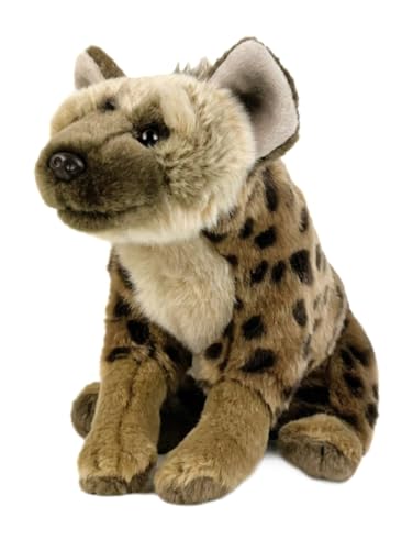 Teddys Rothenburg Kuscheltier Hyäne sitzend braun 27 cm Plüschhyäne Plüschtier von Teddys Rothenburg