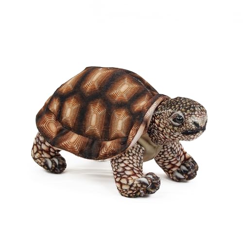 Teddys Rothenburg Kuscheltier Landschildkröte braun 20 cm Plüschtier Plüschschildkröte von Teddys Rothenburg