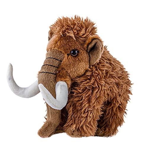 Teddys Rothenburg Kuscheltier Mammut 23 cm stehend braun Plüschmammut Plüschtier Uni-Toys von Teddys Rothenburg