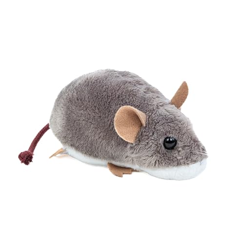 Teddys Rothenburg Kuscheltier Maus hellgrau 15 cm Plüschmaus Stofftier Plüschtier von Teddys Rothenburg