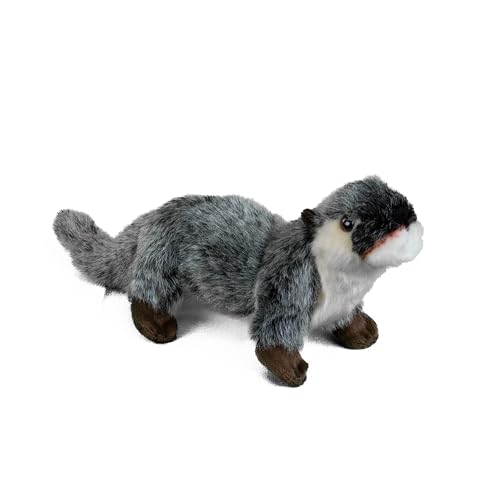 Teddys Rothenburg Kuscheltier Otter grau 20 cm Plüschotter Plüschtier von Teddys Rothenburg