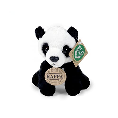 Teddys Rothenburg Kuscheltier Pandabär klein 15 cm sitzend schwarz-weiß Plüschtier Stofftier Plüschpanda Panda von Teddys Rothenburg