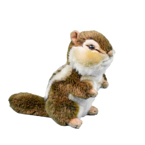 Teddys Rothenburg Kuscheltier Streifenhörnchen stehend braun 20 cm Plüschtier Plüschhörnchen von Teddys Rothenburg