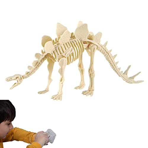 Fossilien-Ausgrabungsset für Kinder,Langlebiges Dino-Skelett-Fossilien-Ausgrabungsset | Pädagogisches Geschenk für Science Play Dino Sand Dig Party Favor Decor Tedious von Tedious