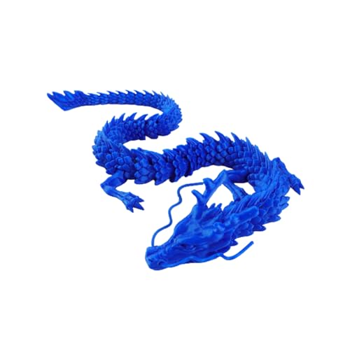 Tedious 3D Gedruckte Drachen Ornamente | 30 cm bewegliches Drachenspielzeug | Dekorationen zum Jahr des Drachen 2024 | 3D-gedrucktes Drachenfiguren-Spielzeug für Aquarium-Dekorationen, Zubehör Tedious 3D Gedruckte Drachen Ornamente | 30 cm bewegliches Drachenspielzeug | Dekorationen zum Jahr des Drachen 2024 | 3D-gedrucktes Drachenfiguren-Spielzeug für Aquarium-Dekorationen, Zubehör von Tedious