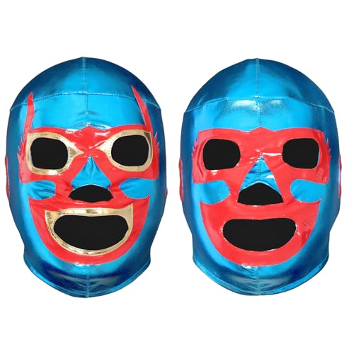 Mexikanische Wrestling-Maske für Erwachsene - Authentische Luchador Wrestler Kostüm Maske für Halloween & Party Mexikanische Wrestling-Maske für Erwachsene - Authentische Luchador Wrestler Kostüm Maske für Halloween & Party von Tedlor