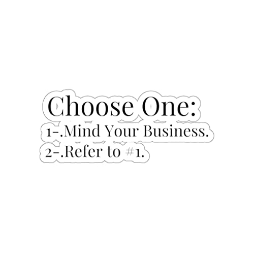 Teegarb Letter Blanket Aufkleber Humorvolle Mind Your Business Sarkasmus Sardonische Sprüche Liebhaber Neuheit Ironische Aufkleber für Laptop Auto 7,6 cm × 7,6 cm / Weiß Teegarb Letter Blanket Aufkleber Humorvolle Mind Your Business Sarkasmus Sardonische Sprüche Liebhaber Neuheit Ironische Aufkleber für Laptop Auto 7,6 cm × 7,6 cm / Weiß von Teegarb Letter Blanket