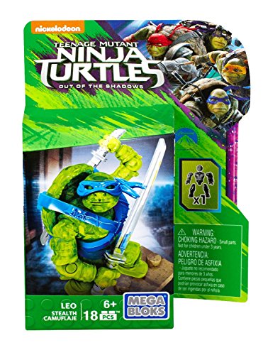 Mega Bloks - Teenage Mutant Ninja Turtles Out of The Shadows - Leo (Dpw13) von Mega Brands