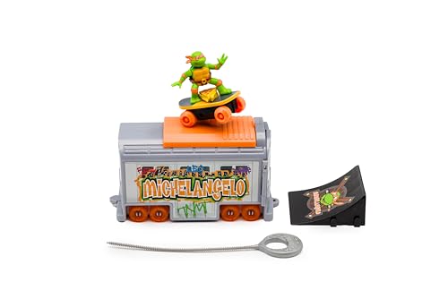 TEENAGE MUTANT NINJA TURTLE | Michelangelo Switch Kick Subway Launcher | TMNT Action Figure Classic Edition, Ages 3+ Gifts & Toys von Teenage Mutant Ninja Turtles