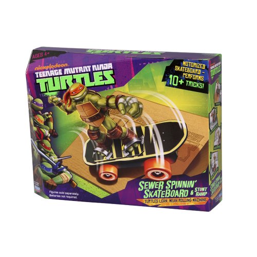 Teenage Mutant Ninja Turtles 14094051 - Sewer Spinnin Skateboard ohne Figur von Teenage Mutant Ninja Turtles