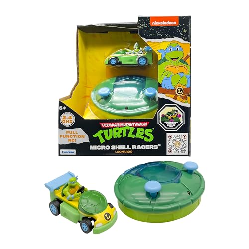 Teenage Mutant Ninja Turtles | Mutant Mayhem Classic Leonardo | TMNT Micro Shell Racer, Alter 3+ Geschenke & Spielzeug, 3" von TEENAGE MUTANT NINJA