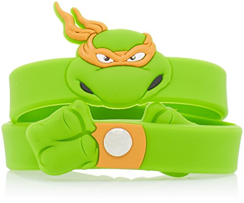 Teenage Mutant Ninja Turtles Armband mit Michelangelo-Figur, grün von TEENAGE MUTANT NINJA