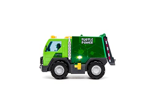 Teenage Mutant Ninja Turtles | Mutant Mayhem Thrash N' Battle Garbage Truck | TMNT Lights and Sounds, Ages 3+, Gifts & Toys, grün von Teenage Mutant Ninja Turtles