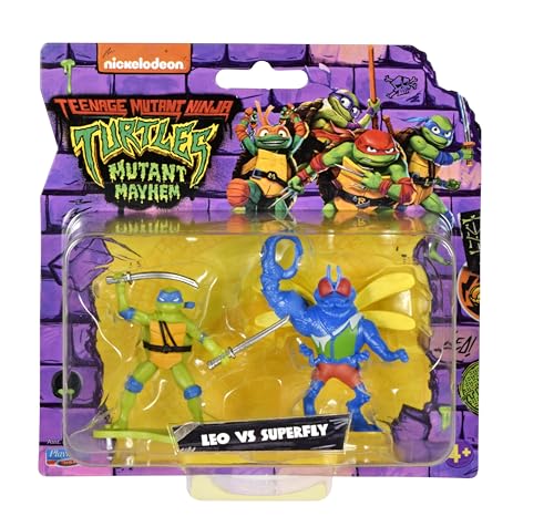 Teenage Mutant Ninja Turtles Movie Mini Figure 2-Pack Leo & Baxter Fly von Teenage Mutant Ninja Turtles