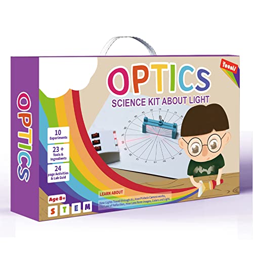 Teenii Optics Science Kit sur l'expérience lumineuse Pour Les Enfants, STEM Physics Lab Set Étudiants Jouets éducatifs Cadeau d'anniversaire Pour garçons Filles de 8 à 16 ans Teenii Optics Science Kit sur l'expérience lumineuse Pour Les Enfants, STEM Physics Lab Set Étudiants Jouets éducatifs Cadeau d'anniversaire Pour garçons Filles de 8 à 16 ans von Teenii