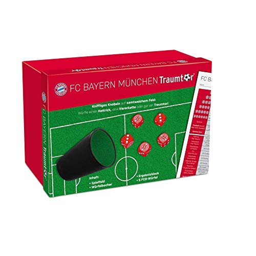 Teepe 22182480 FC Bayern München Traumtor-Würfelset, Yellow von Teepe