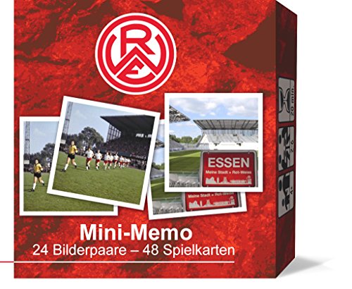 Teepe 22380 - Essen Mini-Memo Spiel, rot/weiß von Teepe