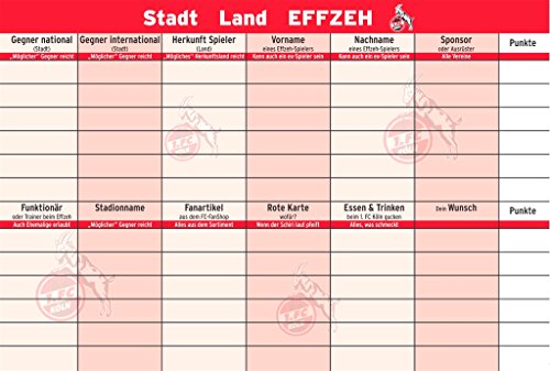 Teepe 22779 Sportverlag 1. FC Köln Stadt Land Effzeh Teepe 22779 Sportverlag 1. FC Köln Stadt Land Effzeh von Teepe